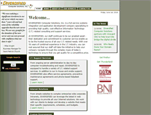 Tablet Screenshot of diversifiedcomputer.net